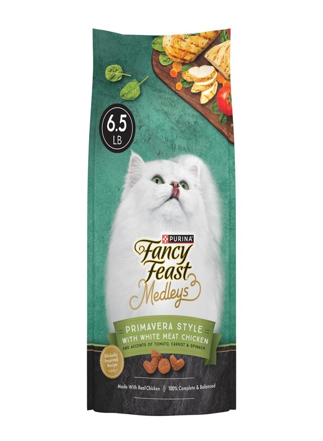 Fancy Feast Purina Fancy Feast Medleys Primavera Style With White Meat Chicken and Accents of Tomato, Carrot and Spinach - 6.5 lb. Bag - Image 1